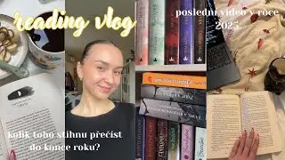 READING VLOG- kolik toho stihnu přečíst do konce tohoto roku 2025?