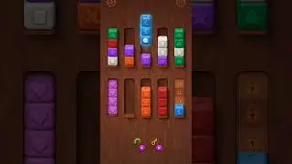 Colorwood sort puzzle game Level 59 gameplay walk-through 2024#short#ytshort#color#wood#gaming
