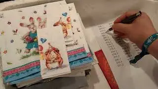 wybieranie serwetek dla Pani Iwony ASMR