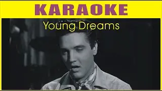 Young dreams-Elvis presley (4k karaoke)