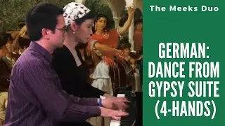 Edward German: The Dance from Gypsy Suite (piano 4 hands)