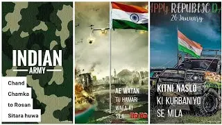 26 January full screen status happy Republic Day WhatsApp status New WhatsApp status