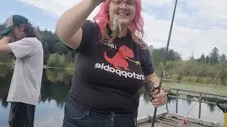 Let's Go Fishing!! Lake Desire Washington State