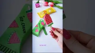 Wow! So Yummy 🤤.....Try It Once 😋 DIY Cute Ice Cream/ #craft #diy #shorts #love #fun #art #handmade