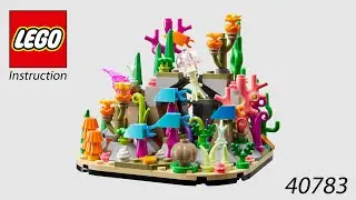 LEGO Instruction - Other - 40783 - Coral Reef Diorama