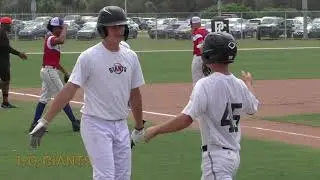 Crusaders Baseball Club vs Giants Scout Team 18U Perfect Game Tournament at Ft Myers Throwback