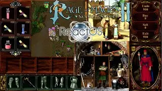Rage of Mages 2 Necromancer running on ReactOS on real hardware