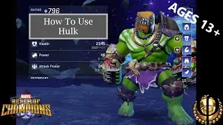How To Use Hulk - Realm of Champions