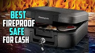 Top 5 Best Fireproof Safe for Cash Review in 2023 | Waterproof Safe Box Chest with Carry Handle