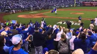 2015 ALDS Game 2 - Final Out - Royals vs Astros