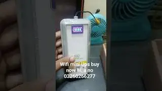 mini wifi ups #pakistan #wifi #ytshorts #miniups #powerbank #shortvideo #viralvideo #sbelectronics