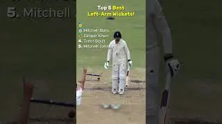 Top 5 Best Left-Arm Wickets!