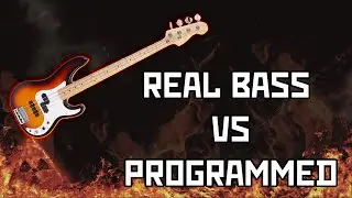 Real Bass vs Programmed Bass - Are Real Musicians Being Replaced? (The Bass Player Did It Right)