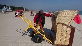 Elektro-Strandkorbkarre