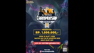 TOURNAMENT EL-SOLDIER CHAMPIONSHIP SEMIFINAL !!! | MOBILE LEGENDS