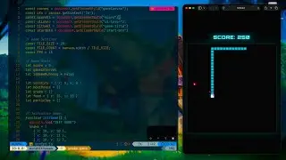 ASMR Programming &ndash; Coding a Snake Game with HTML, CSS & JavaScript (No Talking, Neovim Setup)