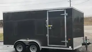 US Cargo ULAFTX714 7x14 enclosed trailer with extra height $4195