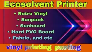 vinyl printing machine | uv flatbed printing machine vinyl printing || #subscribe #gamer #youtube 