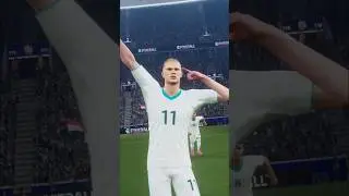 Haland wounderfull goal #barcelonafootball #footballplayer #football #fifa #efootball