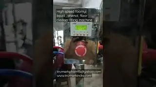 PHENOL FLOOR CLEANER HIGH FOAMING LIQUID FILLER MACHINE