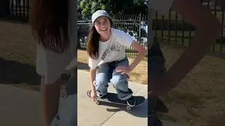 Будущее скейтбординга в надежных руках 🛹💁🏻&zwj;♀️Шило Катори #скейтбординг
