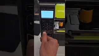 Calibration Zebra ZT230 Label Printer