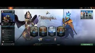 Dota 2 - CrownFall Overview of the 4 Acts Map #dota2