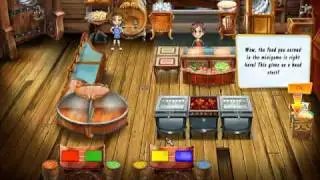 Cooking Dash 3: Thrills and Spills - Casual Mode Level 1 ~ 5