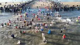 boxing day dip,  Seaton Carew. 2022