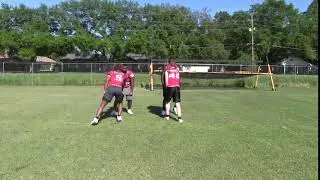 DL Bully Step Drill Lag Technique  Franklin High School LA