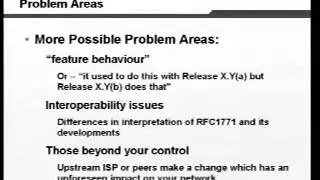 Tutorial: BGP Troubleshooting Techniques - Level: Introductory