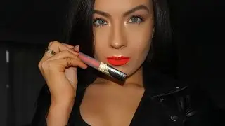 Warm Eyes & Bold Red Lips | ABH Shadow Couture Palette | Amrezy Collection