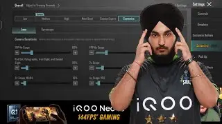 iQOOSouLRonY | UPDATE 3.8 | SENSITIVITY AND ADVANCED CONTROL | 2025 | BGMI/PUBG