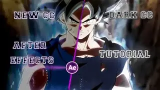 Goku Dark CC Tutorial ! In Just 3 Minutes | AFTER EFFECTS ) Amv/Edit Tutorial
