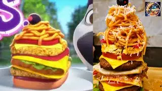 TSB Taco Spaghetti Burger from show Talking Tom & Friends #shorts #talkingtom #tsb #netflix