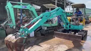 Báo giá Xe đào Kubota U35-3S đời cao cực nhanh cực đẹp. Ae mua☎️0844085555 Vũ Văn Bự