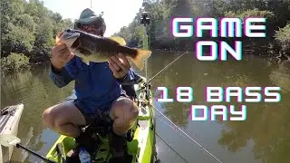18 Bass Day from my Bonafide RVR 119 - River Fishing!!!