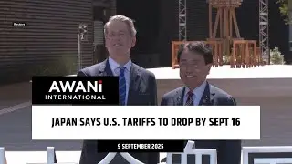 Japan says U.S. tariffs to drop by Sept 16