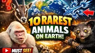 Top 10 Rarest Animals in the World | Caught on Camera 🌍