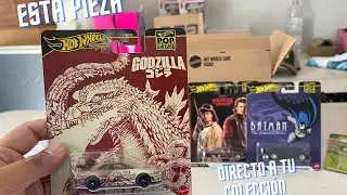 New Hot Wheels premium pop culture box / Godzilla is freaking out