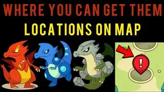 Krimson,Kobalt,Malakite Map Location In Dynamons 2