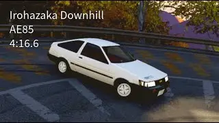 Irohazaka Downhill | AE85 | 4:16.6