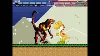 MUGEN Fight - Yoshi vs. Riptor
