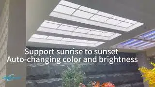 Experience Natural Light Indoors: Real Footage of Our Artificial Skylights in Action