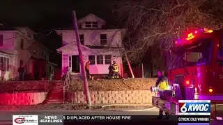 2 residents, 4 pets displaced after house fire