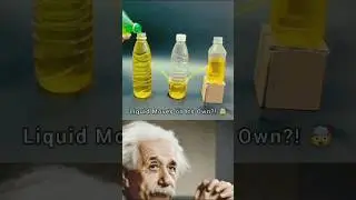 Gravity + Pressure = Magic! 🔥 Simple Physics Experiment You Must See #shorts