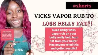 Vicks vapourub for weight loss | vicks vaporub flat stomach | flatter belly | how to lose belly fat