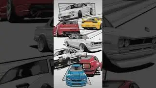 premium car poster #desainposter