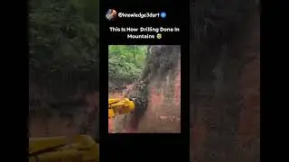This Is How  Drilling Done In Mountains 🤯I Hydro Tunnel
