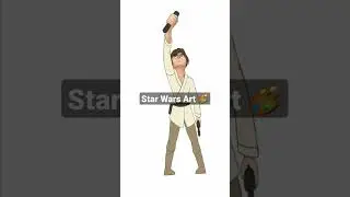 Star Wars Fan Art 🎨 #shorts #art #starwars